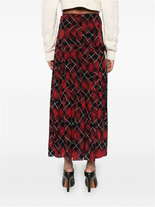 Tartan midi skirt JEAN PAUL GAULTIER | 2431FJU106T568300001